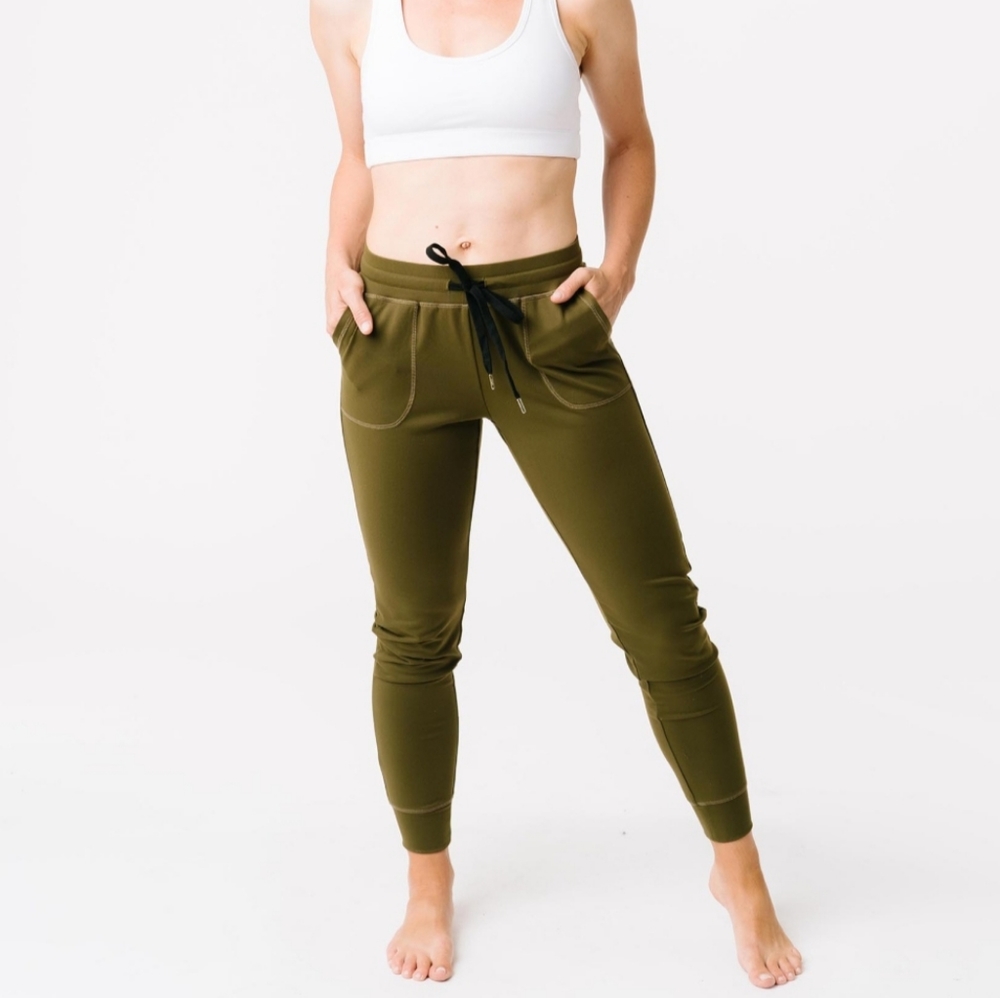 ZYIA Olive Unwind Joggers